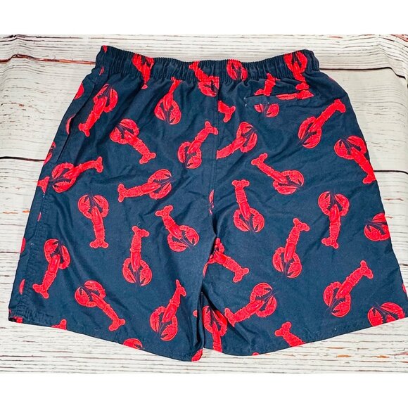 Beverly Hills Polo Club Mens Sz Large Lobster Print Swim Shorts With Mesh Lining - Picture 3 of 8